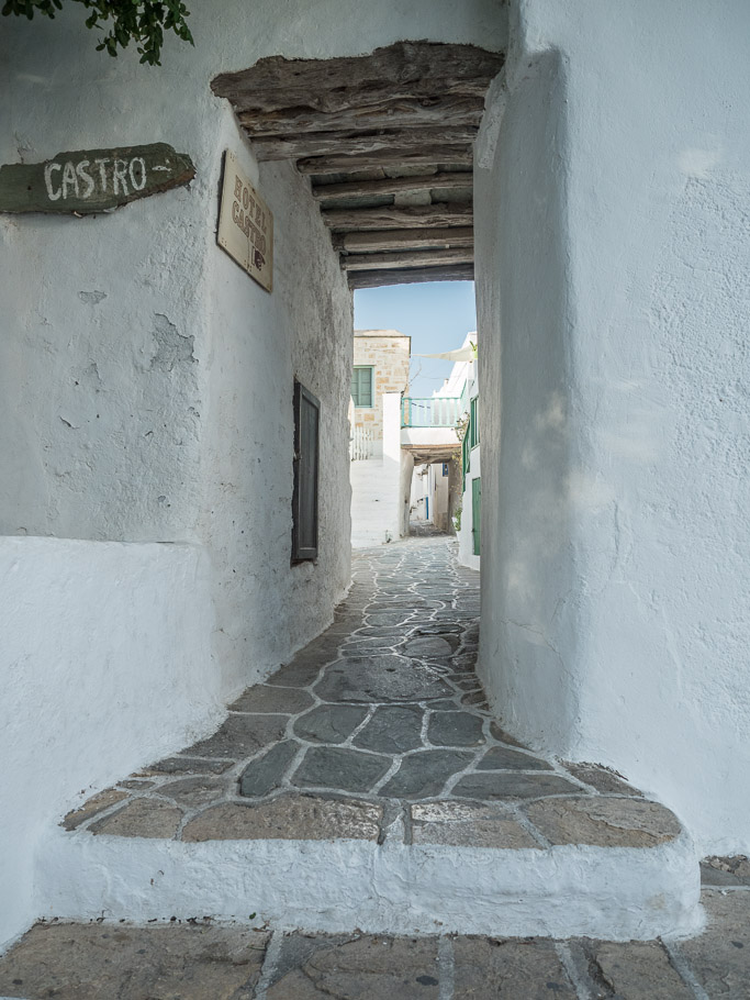 Folegandros Island, Chora Passageway