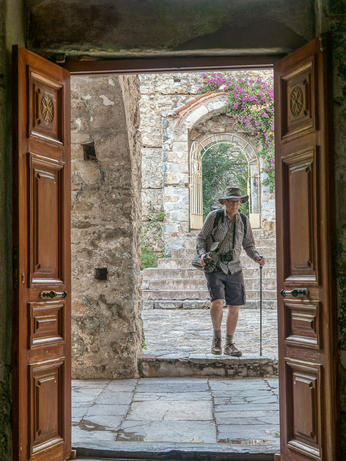 Mystras, Pilgrim at the Door