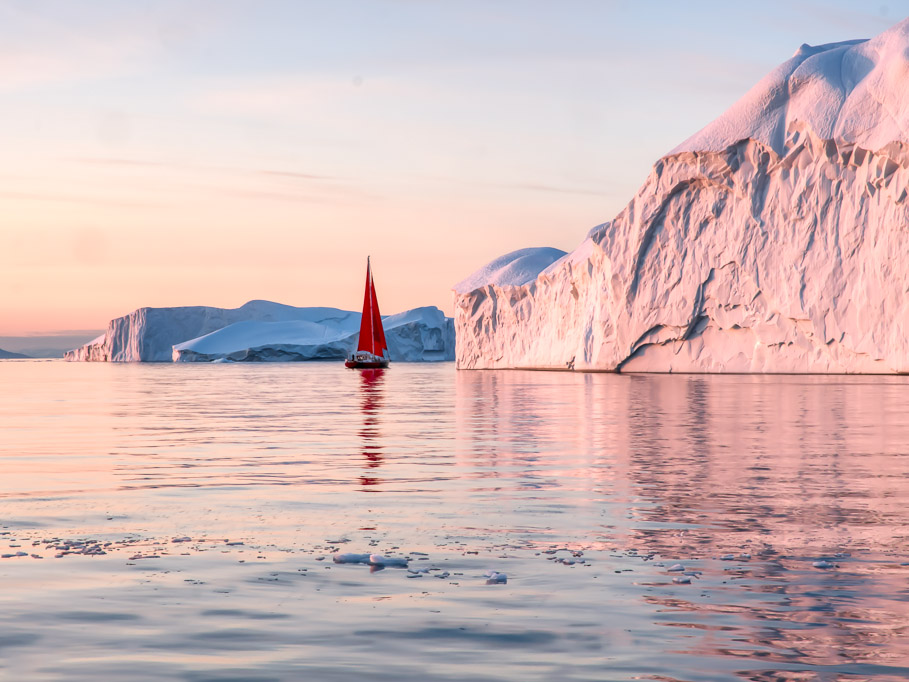 Among the Icebergs - Disco Bay