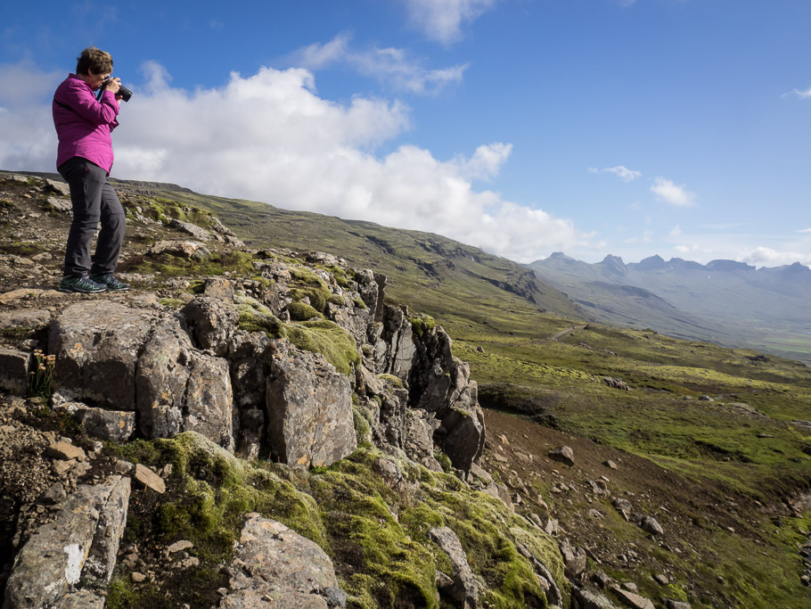 Taking in the view at 'Iuriefoss'