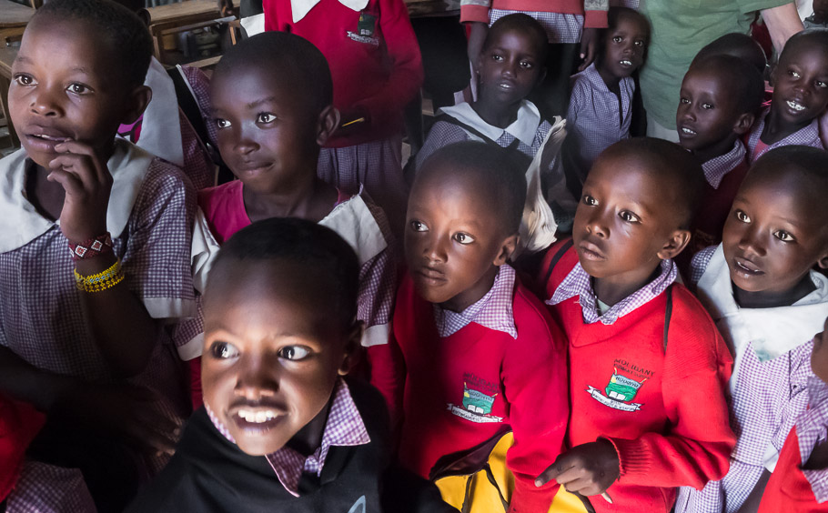 School Children - Maasai Mara