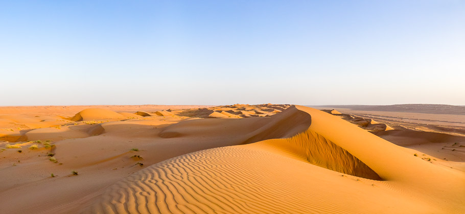 Linear Sand Dunes, Wahiba Sands - Oman